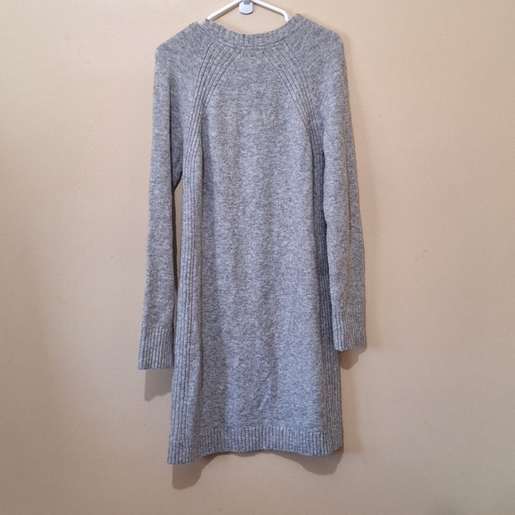 Wearing Your ❤️ On Your Sleeve Sweater Dress Acrylic Polyester Alpaca Blend - Picture 4 of 5